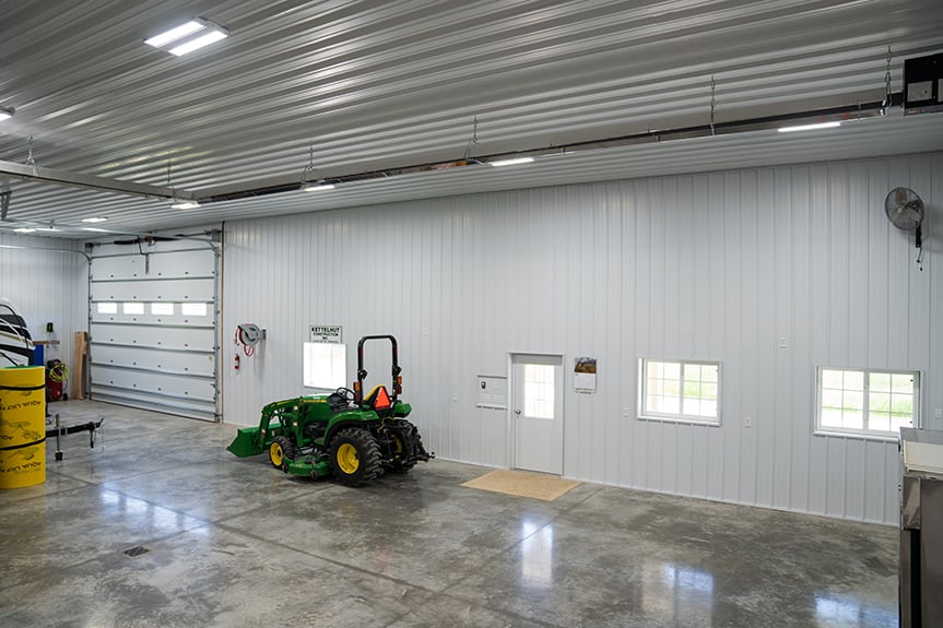 Interior Lined Hobby Shop Tippecanoe County, IN FBi Buildings